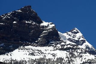 14 Cerro Pyramidal And Aconcagua South Summit From Descent Between Plaza de Mulas And Confluencia